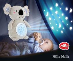 MILLY MALLY Plyšový usínáček koala s projektorem