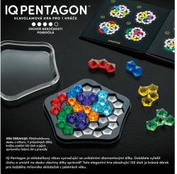 Mindok Hlavolamová hra SMART GAMES IQ Deluxe-Pentagon 120 rébusů