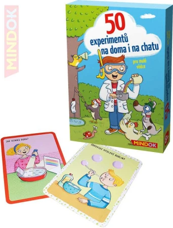 Mindok HRA 50 experimentů na doma i na chatu Mindok HRA 50 experimentů na doma i na chatu