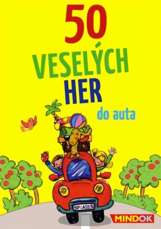 Mindok HRA 50 Veselých her do auta (společenská hra) Mindok HRA 50 Veselých her do auta (společenská hra)