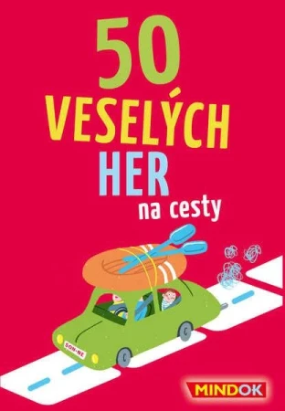 Mindok HRA 50 Veselých her na cesty (společenská hra)