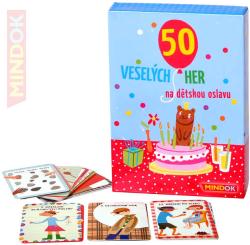 Mindok HRA 50 Veselých her na dětskou oslavu (společenská hra) Mindok HRA 50 Veselých her na dětskou oslavu (společenská hra)