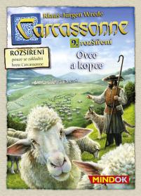 Mindok HRA Carcassonne 9. rozšíření Ovce a kopce (společenská hra)