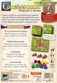 Mindok HRA Carcassonne: Dobývání a obrana 7. rozšíření (2025)