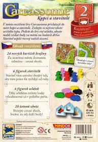Mindok HRA Carcassonne: Kupci a stavitelé 2. rozšíření (2025)