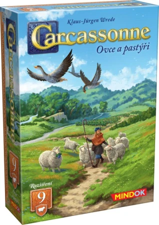 Mindok HRA Carcassonne: Ovce a pastýři 9. rozšíření (2025)
