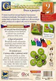 Mindok HRA Carcassonne: Ovce a pastýři 9. rozšíření (2025)