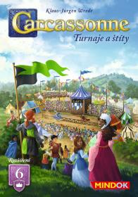 Mindok HRA Carcassonne: Turnaje a štíty 6. rozšíření (2025) Mindok HRA Carcassonne: Turnaje a štíty 6. rozšíření (2025)