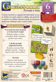 Mindok HRA Carcassonne: Turnaje a štíty 6. rozšíření (2025)