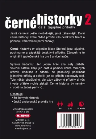 Mindok HRA Černé historky 2.díl (společenská hra)