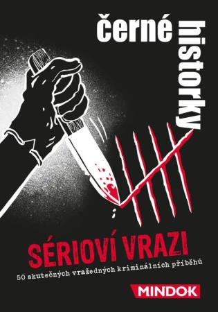Mindok HRA Černé historky - Sérioví vrazi (společenská hra) Mindok HRA Černé historky - Sérioví vrazi (společenská hra)