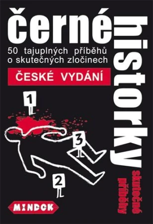 Mindok HRA Černé historky - SKUTEČNÉ PŘÍBĚHY (společenská hra)