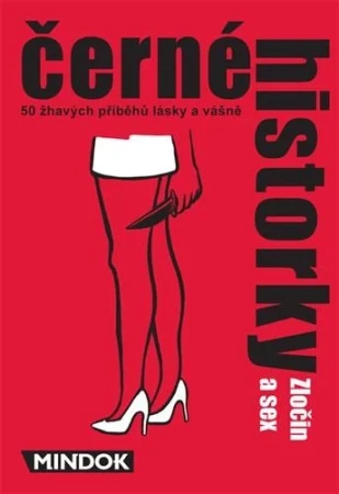 Mindok HRA Černé historky - ZLOČIN A SEX (společenská hra)