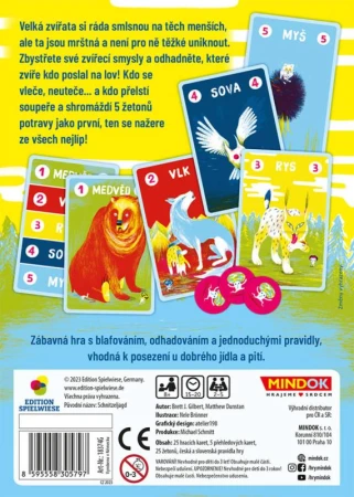 Mindok HRA Co tě žere? (společenská hra)