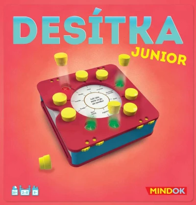 Mindok HRA Desítka Junior (společenská hra)