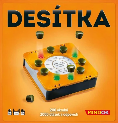 Mindok HRA Desítka (společenská hra)