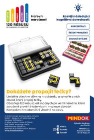 Mindok HRA IQ Smart Obvody 120 rébusů hlavolam