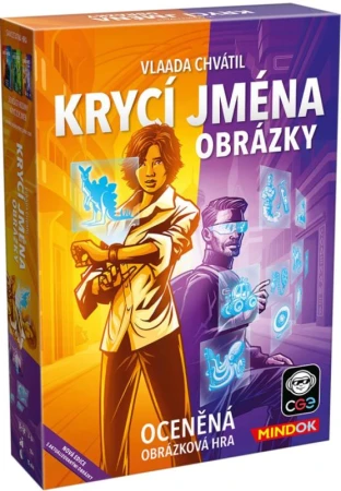 Mindok HRA Krycí jména Obrázky 2025 (společenská hra) Mindok HRA Krycí jména Obrázky 2025 (společenská hra)