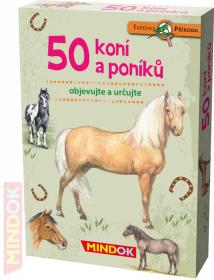 Mindok HRA kvízová Expedice Příroda: 50 koní a poníků naučná Mindok HRA kvízová Expedice Příroda: 50 koní a poníků naučná