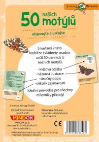 Mindok HRA kvízová Expedice Příroda: 50 našich motýlů
