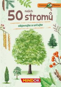 Mindok HRA kvízová Expedice Příroda: 50 našich stromů naučná