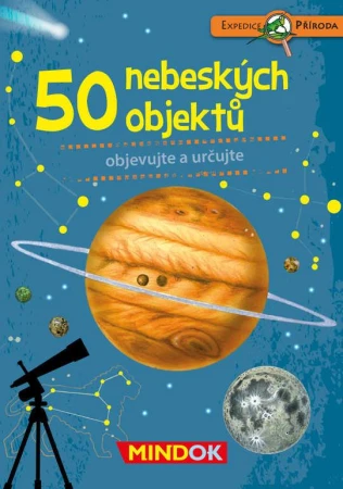 Mindok HRA kvízová Expedice Příroda: 50 nebeských objektů naučná