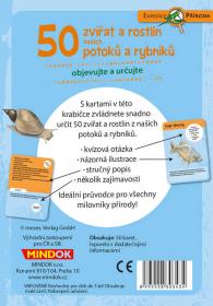 Mindok HRA kvízová Expedice Příroda: 50 zvířat a rostlin potoků naučná