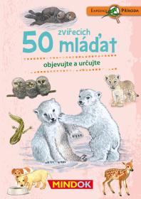 Mindok HRA kvízová Expedice Příroda: 50 zvířecích mláďat naučná