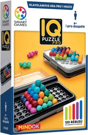 Mindok HRA logická SMART IQ PUZZLE PRO hlavolamy (společenská hra) Mindok HRA logická SMART IQ PUZZLE PRO hlavolamy (společenská hra)