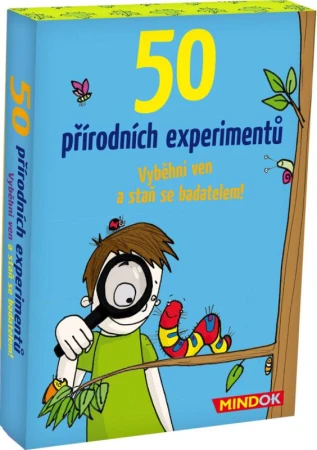 Mindok Hra na cesty 50 Přírodních experimentů Mindok Hra na cesty 50 Přírodních experimentů
