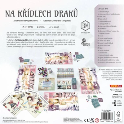 Mindok HRA Na křídlech draků (společenská hra)