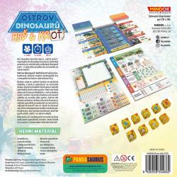 Mindok HRA Ostrov dinosaurů: Hoď a kroť (společenská hra)