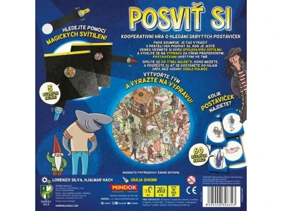 Mindok HRA Posviť si (společenská hra)