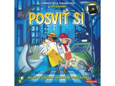 Mindok HRA Posviť si (společenská hra)