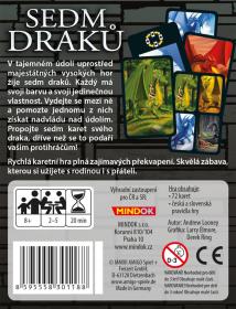 Mindok HRA Sedm draků karetní (společenská hra)