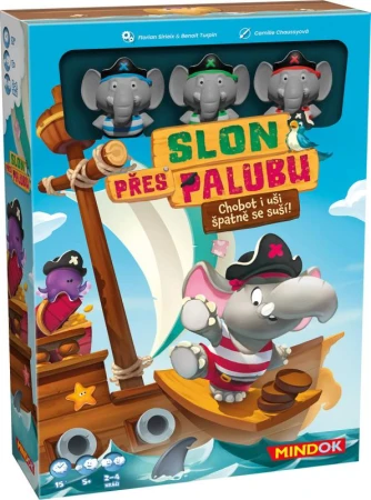 Mindok HRA Slon přes palubu (společenská hra) Mindok HRA Slon přes palubu (společenská hra)