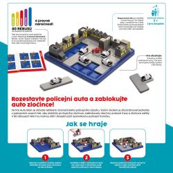 Mindok HRA Smart Auto blok 80 rébusů hlavolamy pro 1 hráče