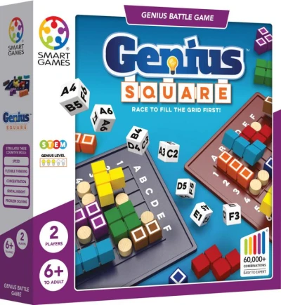 Mindok HRA Smart Genius square logická (společenská hra) Mindok HRA Smart Genius square logická (společenská hra)