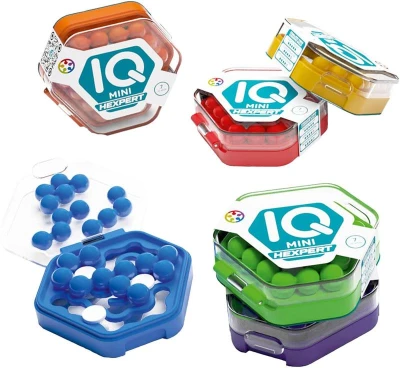 Mindok HRA Smart IQ Mini Hexpert hlavolam pro 1 hráče 6 barev