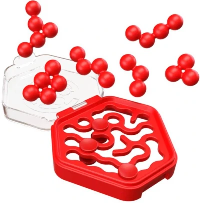 Mindok HRA Smart IQ Mini Hexpert hlavolam pro 1 hráče 6 barev