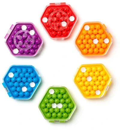 Mindok HRA Smart IQ Mini Hexpert hlavolam pro 1 hráče 6 barev