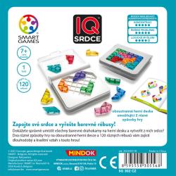Mindok HRA Smart IQ Srdce 120 rébusů hlavolamy