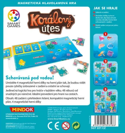 Mindok HRA SMART Korálový útes na cesty pro 1 hráče