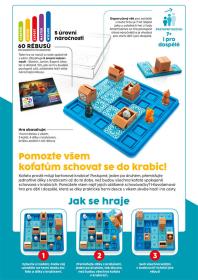 Mindok HRA Smart Koťata a krabice 60 rébusů hlavolamy