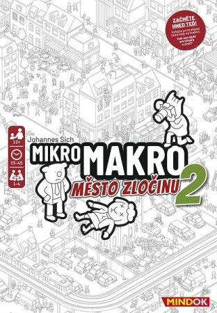 Mindok MikroMakro: Město zločinu 2 společenská hra