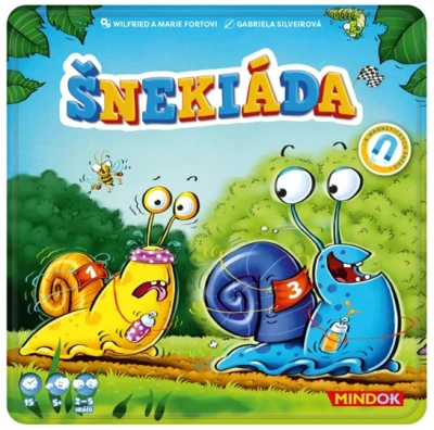 Mindok Šnekiáda dětská společenská hra
