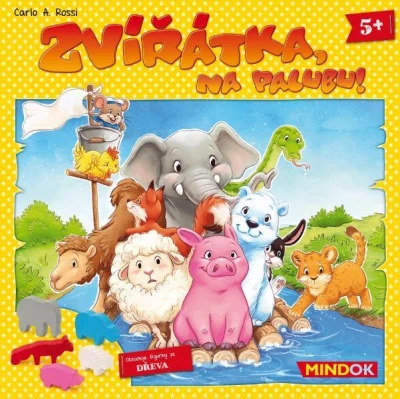 Mindok Zvířátka na palubu! společenská hra