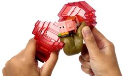 MINECRAFT Těžba set mini figurka s pískem různé druhy s překvapením