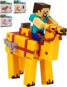 MINECRAFT Zvieratko naťahovacie set s postavičkou na kľúčik 4 druhy MINECRAFT Zvieratko naťahovacie set s postavičkou na kľúčik 4 druhy