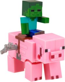MINECRAFT Zvieratko naťahovacie set s postavičkou na kľúčik 4 druhy